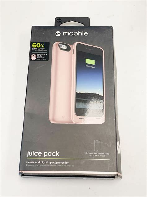 Mophie Juice Pack Iphone 6s Plus Iphone 6 Plus Rose Gold 60 Ebay
