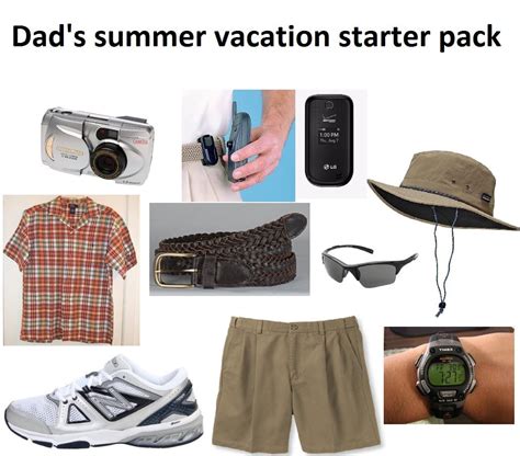 Dads Summer Vacation Starter Pack Rstarterpacks