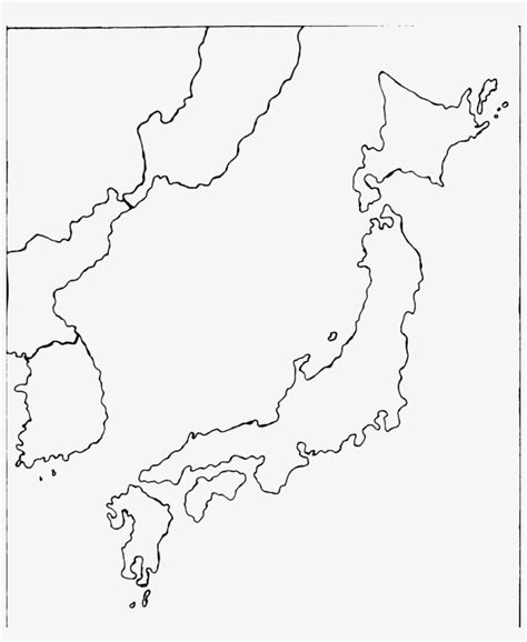 Free Printable Outline Map Of Japan Printable Templates