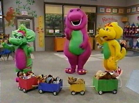 Barneys All Aboard For Sharing Barney And Friends Pbs Kids Fun Songs