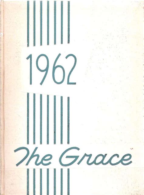 1962 Yearbook Grace College Theological Seminary The Grace Volume 13 By Yearbook Staff Very