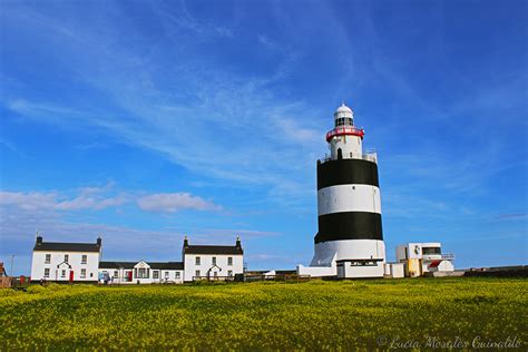 Wallpaper Sea Sky Tower Coast Lighthouse Summer Ireland Verano