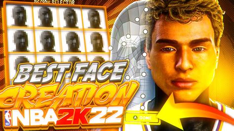 The Ultimate Best Face Creation In Nba 2k22 Full Tutorial Comp Drippy