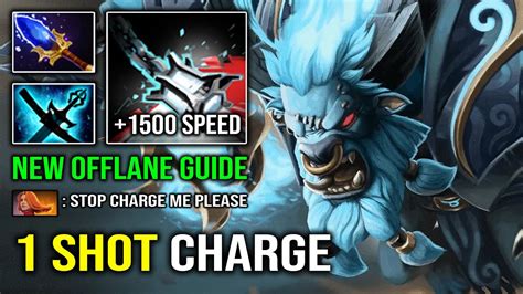 New Offlane Guide 1 Shot Charge Spirit Breaker Brutal 1500 Move Speed