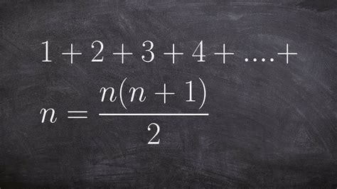 If you want to know how to write math formulas then you can use mathtype, or ms word equation tool (alt+enter). Learn how to use mathematical induction to prove a formula ...