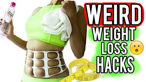 14 Weird Weight Loss Hacks That Actually Work Youtube