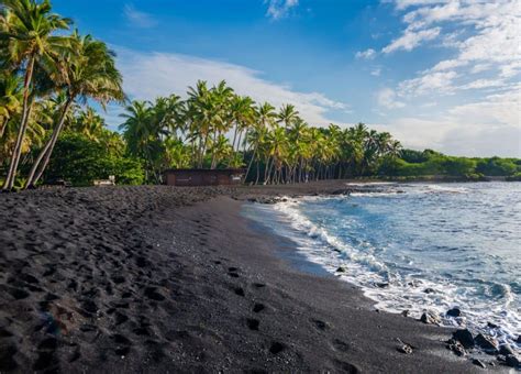 ¡8 Playas De Arena Negra En Hawái Que Debes Ver Por Ti Mismo