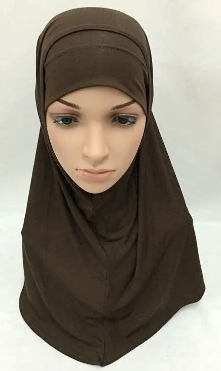jersey cotton plain two peices muslim hijab islamic scarf xm157 buy