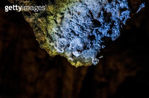 Croatia Rock Formations Stalactites And Stalagmites In The Caves Of