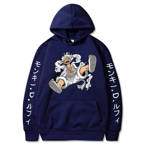 Sweat Capuche One Piece Luffy Gear Etsy France