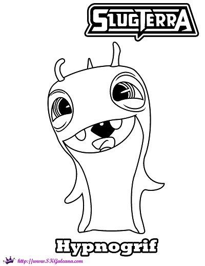 Before i created this coloring page, i asked my readers which slug would they like to see next. Free Coloring Page and Wallpaper Featuring Hypnogrif from ...
