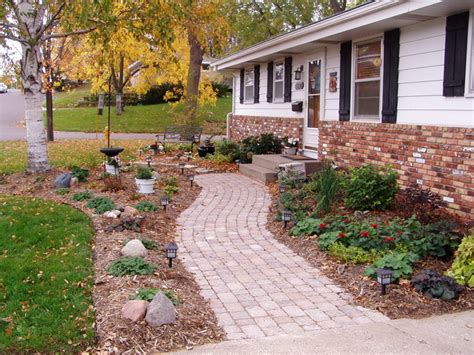 W And W Nursery And Landscaping Front Yard Walkway Ideas