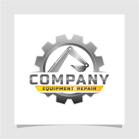 Premium Vector Equipment Repair Logo Design Template