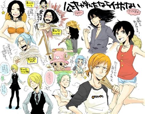 This Is Awsome One Piece Genderbenders Fan Art 31898532 Fanpop