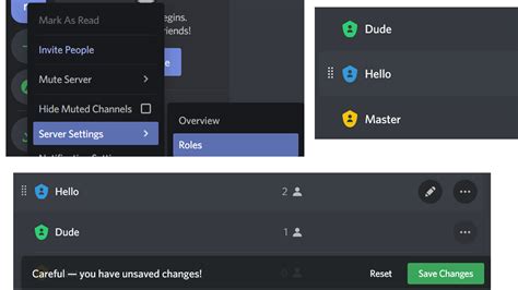 Discord Roles Template
