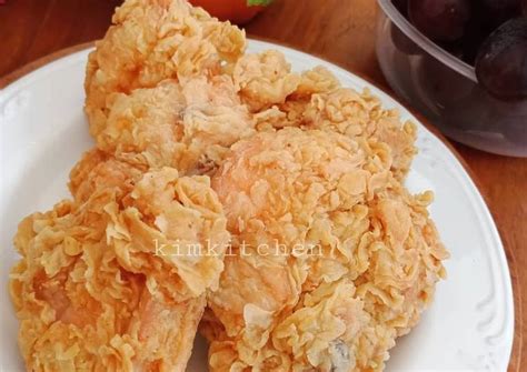 Tepung bumbu ayam goreng kentucky/kfc spicy original aroma gurih 1kg. Menakjubkan 16+ Gambar Ayam Goreng Krispi - Sugriwa Gambar
