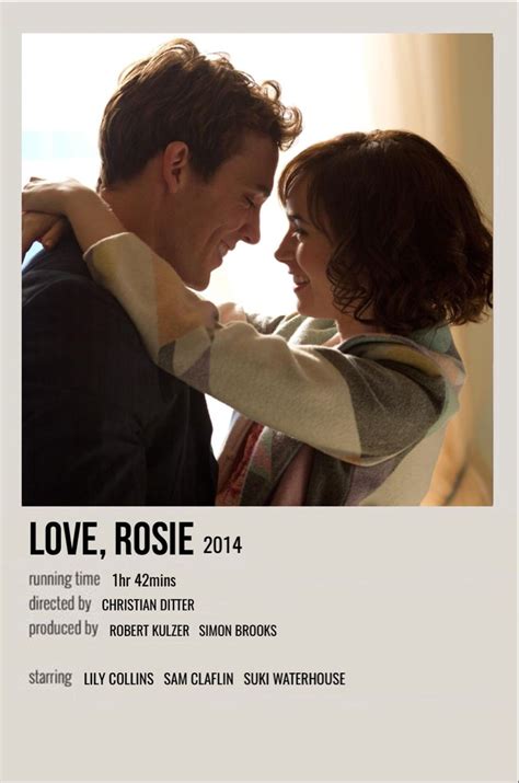 Love Rosie Love Rosie Movie Movie Posters Minimalist Romantic Movies