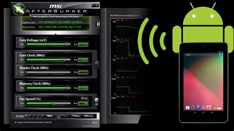 Then client device will send a message to import android.graphics.color; MSI Afterburner : config Android Server Control APP - YouTube