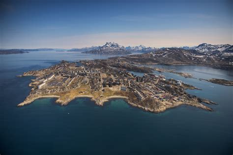 aerial-view-over-the-city-of-nuuk-in-greenland - Your ...