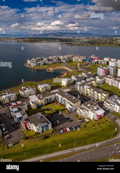 Gardabaer Suburb Of Reykjavik Iceland Stock Photo Alamy
