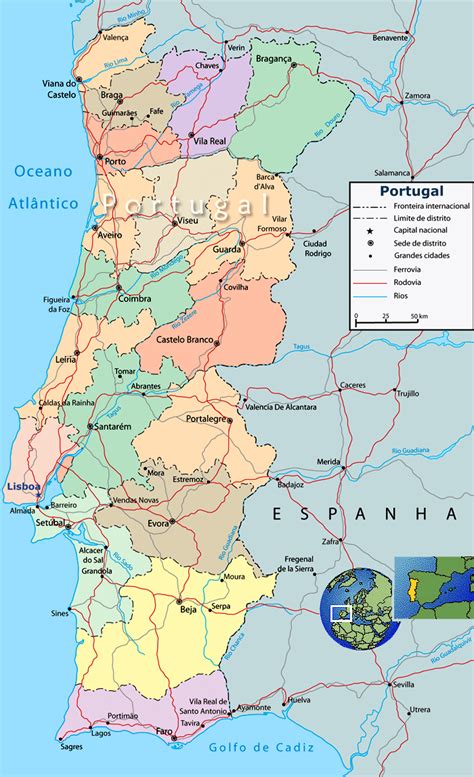 As restrições das fronteiras podem ser consultadas no portal das comunidades. Portugal: Bandeira, Mapa e Dados Gerais - Rotas de Viagem