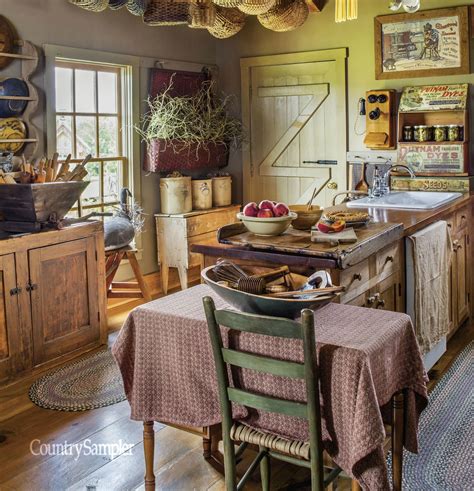 Rustic Antique Kitchen Idea Country Kitchen Cottage Kitchens
