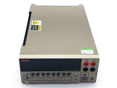 Keithley 2410 High Voltage Source Meter 1100v 1a 20w Global Test