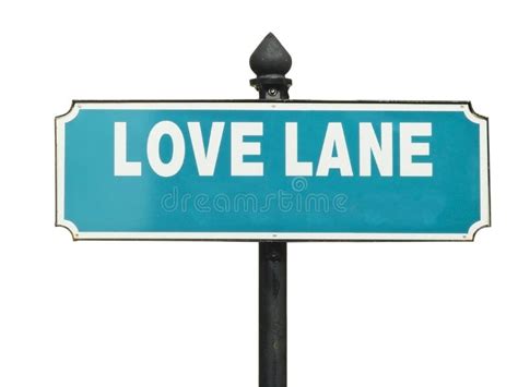 Street Sign Love Lane Stock Photo Image Of Direction 3128642