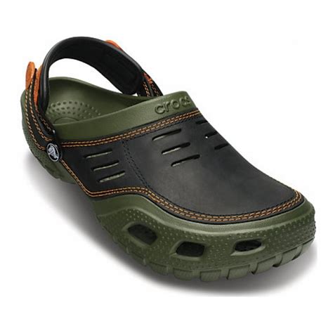 Crocs Crocs Yukon Sport Army Green Black U2 10931 30q Mens Clogs