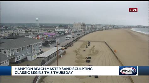 Hampton Beach Master Sand Sculpting Classic Begins Thursday Youtube