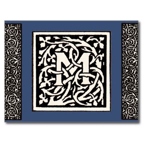 Letter M Monogram Clip Art Free Image Download