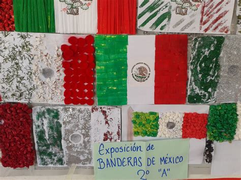 Escuela Primaria Nicolás Bravo 2° A Banderas De México