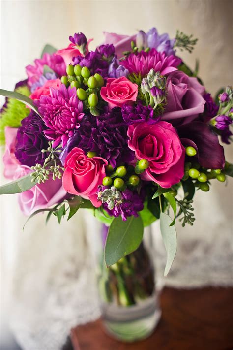 Deep Pinks And Purples Are A Romantic Way To Work In Jewel Hues Jewel