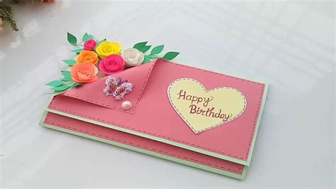 Check spelling or type a new query. Beautiful Handmade Birthday card//Birthday card idea ...