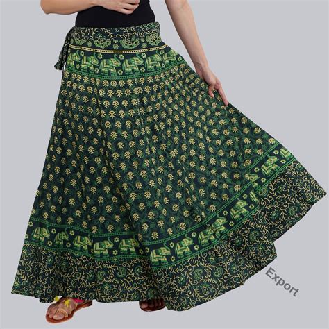 Indian Cotton Skirts Indian Cotton Maxi Cotton Skirt Skirt Etsy