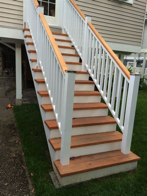 How To Build Outdoor Wooden Steps Wooden Home