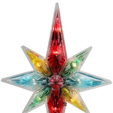 Northlight 1075 Multi Colored Faceted Star Of Bethlehem Christmas Tree