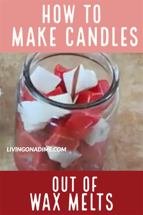 Click Here To Learn How To Make Candles Out Of Wax Melts Its Quick