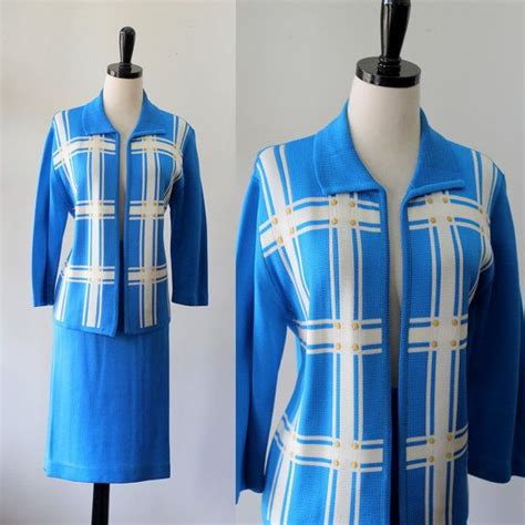 vintage 1960s dress 1960s skirt suit outfit mod dress set jacket and skirt 1970s dress set