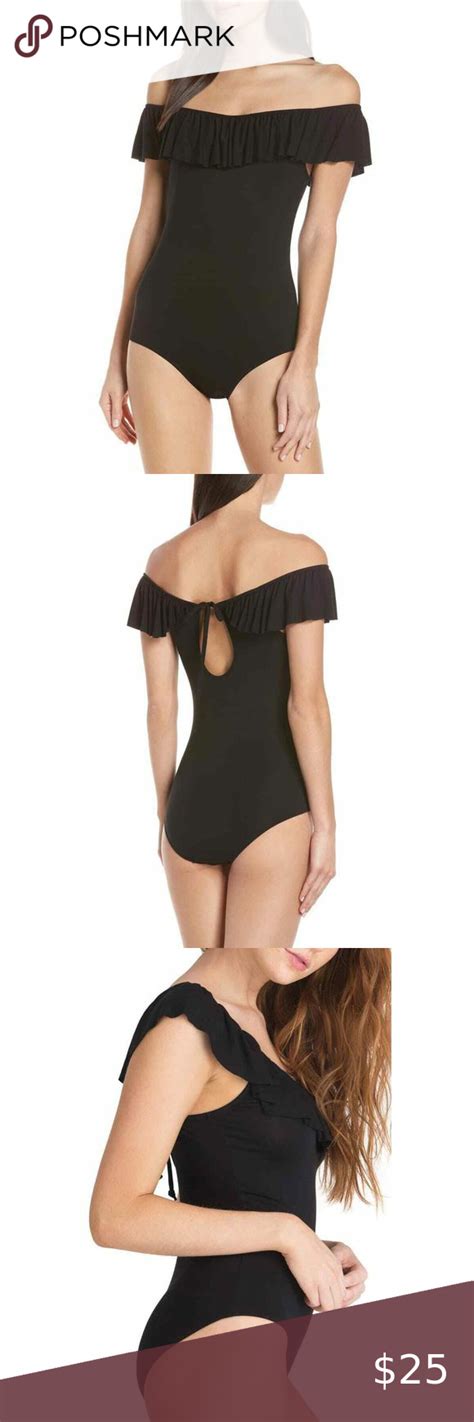 Honeydew Intimates Bodysuit M Ruth Ruffled Black Honeydew Intimates Ruth Ruffled Off The