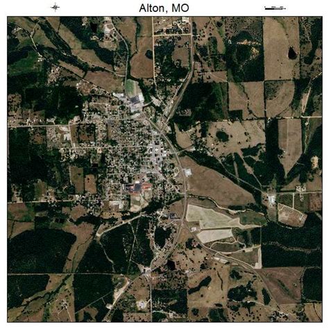Aerial Photography Map Of Alton Mo Missouri