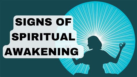 Signs Of Spiritual Awakening Youtube