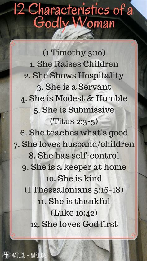 How To Know Youre A Woman Of God 12 Characteristics Of A Godly Woman Godly Woman Daughter
