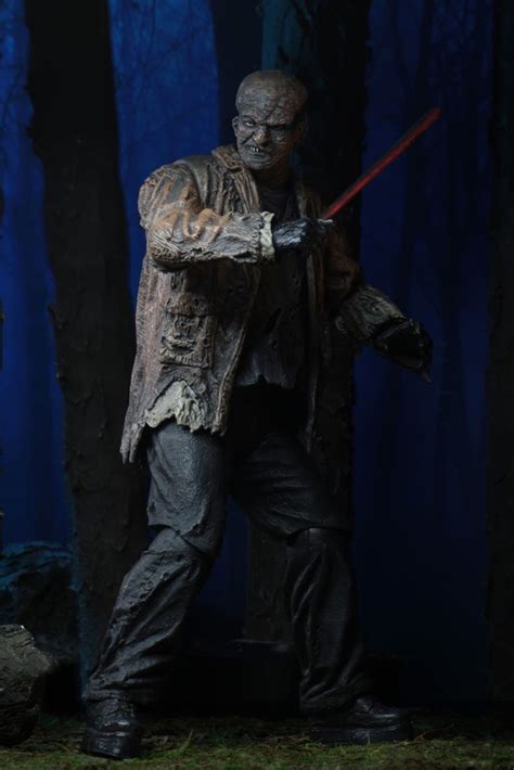 Freddy Vs Jason 7” Scale Action Figure Ultimate Jason Fvj