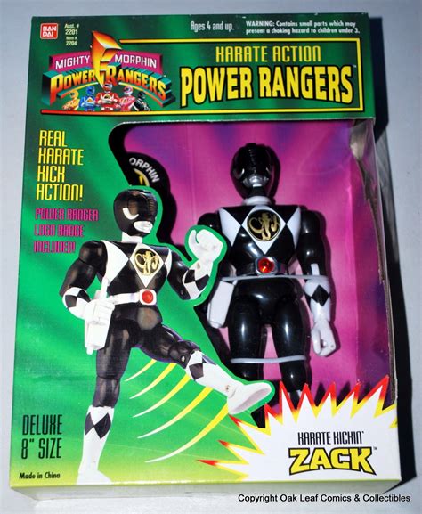 1994 Bandai Mighty Morphin Power Rangers Complete Set Karate Action