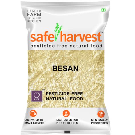 Buy Besan 500g Online At Best Price Besan Flour Safe Harvest