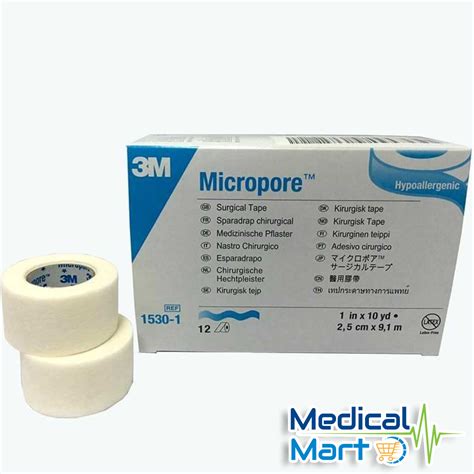 Buy 3m Micropore Paper Surgical Tape 25cm X 914m 1in X 10yds