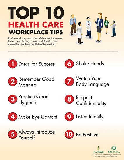Top 10 Health Care Workplace Tips