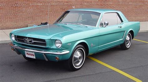 1965 Mustang Paint Colors