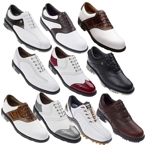 A wide variety of men golf shoes options are available to you, such as eva, rubber, and pu. SALE!! Footjoy Mens Leather Waterproof Golf Shoes **NOW ON ...